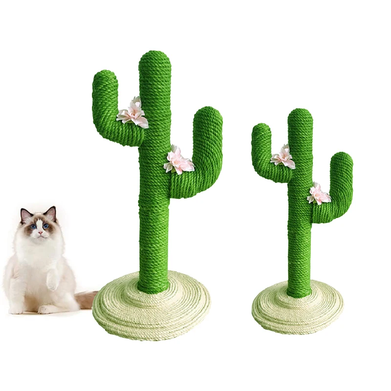 31 Grand Cactus Chat Griffoir Arbre A Chat Avec Corde De Sisal Chat Scratcher Cactus Pour Chats Jeunes Et Adultes Buy Chat Gratter Poste Product On Alibaba Com