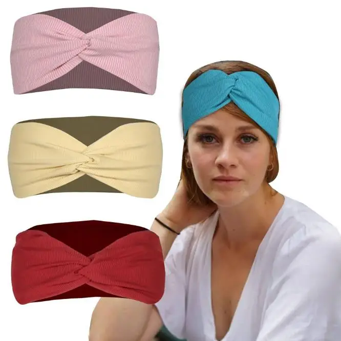 冬の女性無地ニットヨガランニングヘアバンド女の子結び目クロスファッションヘッドバンド工場卸売 Buy 工場卸売冬 の女性のソリッドカラーニットヨガランニングヘアバンド ピンクニットヨガランニングヘアバンド 女の子クロスファッションヘッドバンド Product On