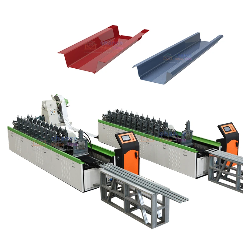 Liming High Speed Stretch Ceiling Profile Drywall Making Machine Plasterboard Metal Stud and Track Roll Forming Machine