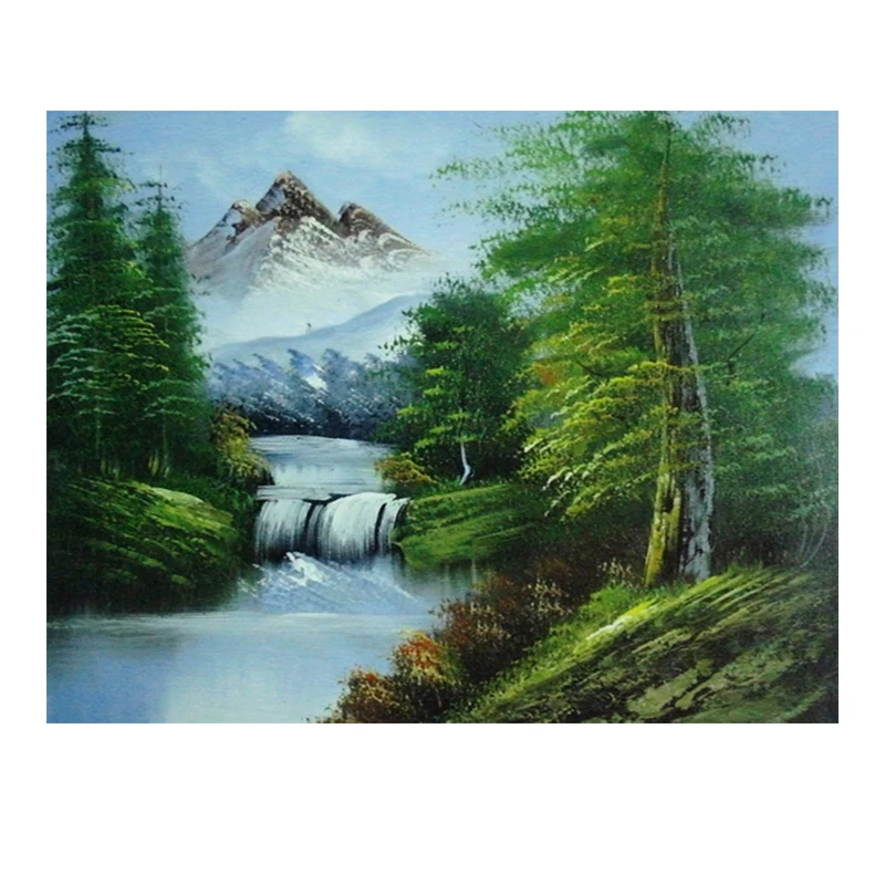 Art Landscape With River Impressionist oil painting