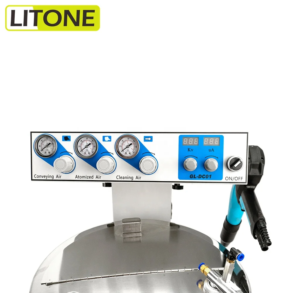 Electrostatic Epoxy Polyester Powder Plastic Metallized Coating Painting Spraying Paint Spray Machine Gun Machinery