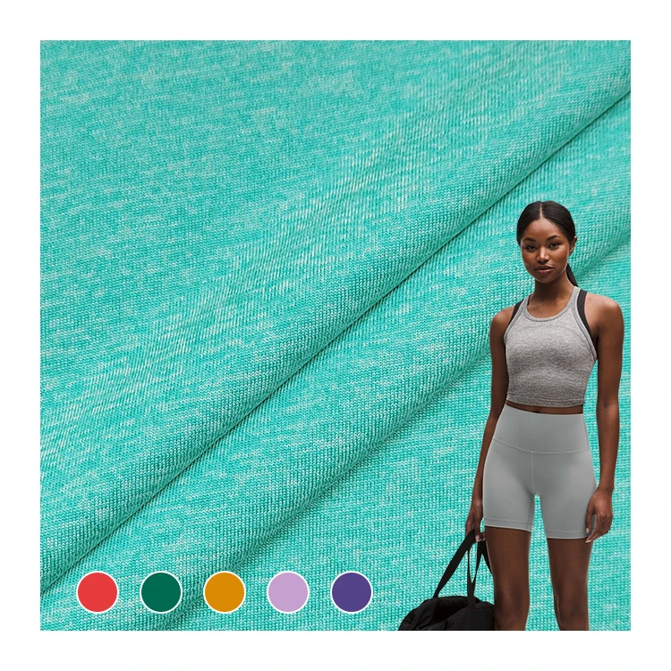 Tessuto jersey a maglia rasata di peso premium con coloranti cationici, vendita all’ingrosso cinese, 95% poliestere e 5% spandex, tessuto jersey a maglia rasata singola/