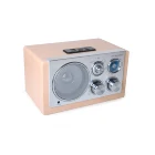 High Quality Portable Vintage Old FM AM Radio With Aux USB TF Slots For Home Bedroom Hotel