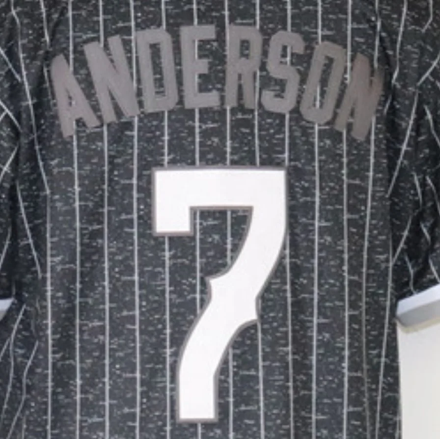 MLB White Sox Southside 7 Tim Anderson Black 2021 City Connect