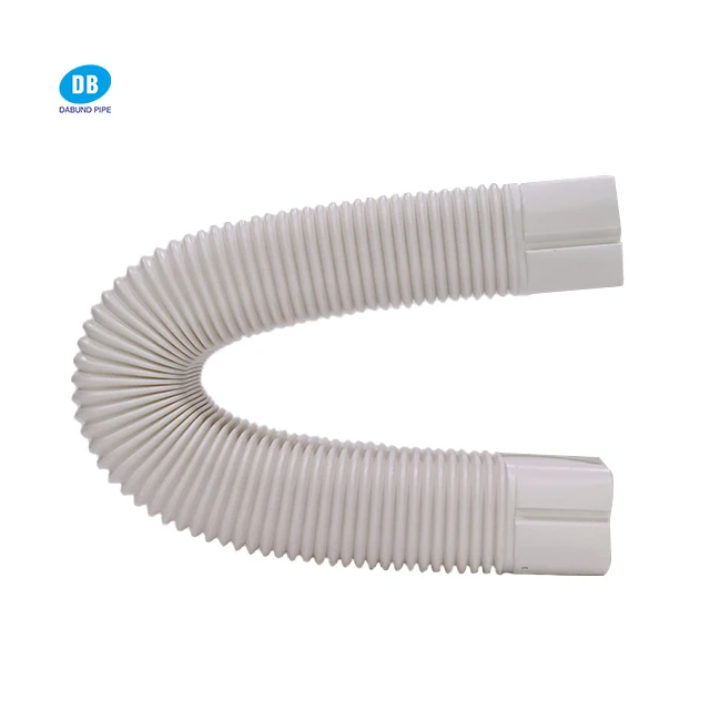 Air conditioner white plastic PE connecting ducting