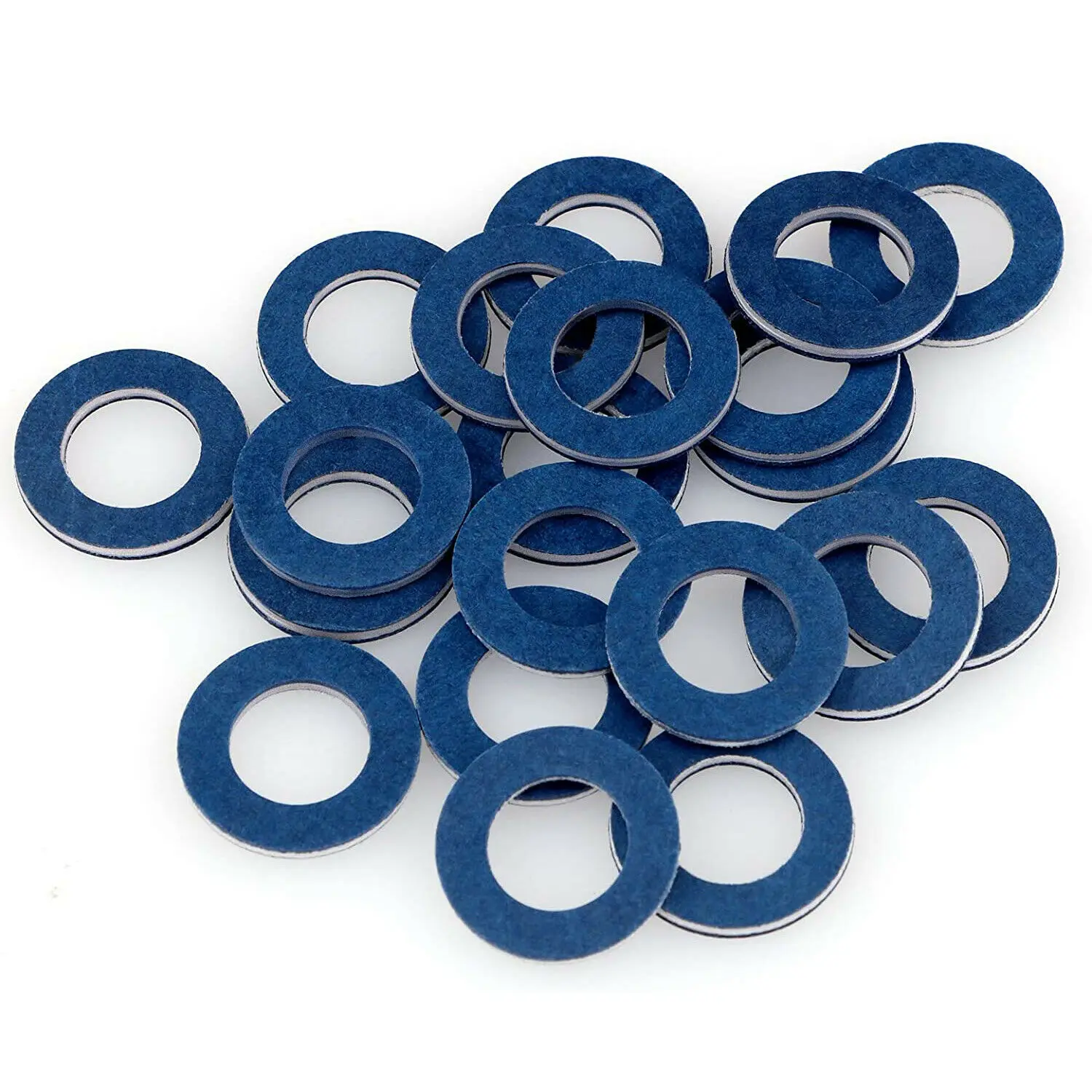 Baugger 10Pcs Oil Drain Plug Washers Car Engine Oil Pan Gaskets Replacement for Camry Lexus Corolla 90430-12031