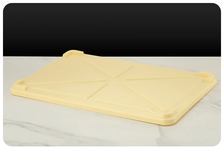 Pizza Dough Boxes Food Grade Bakery Kitchen Plastic Pizza Dough Proof