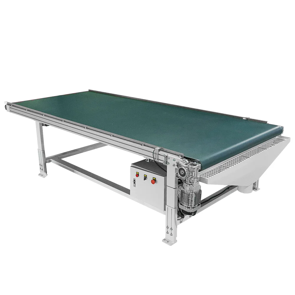 Hongruiyi operates the feeding machine of food-grade aluminum profile belt conveyor