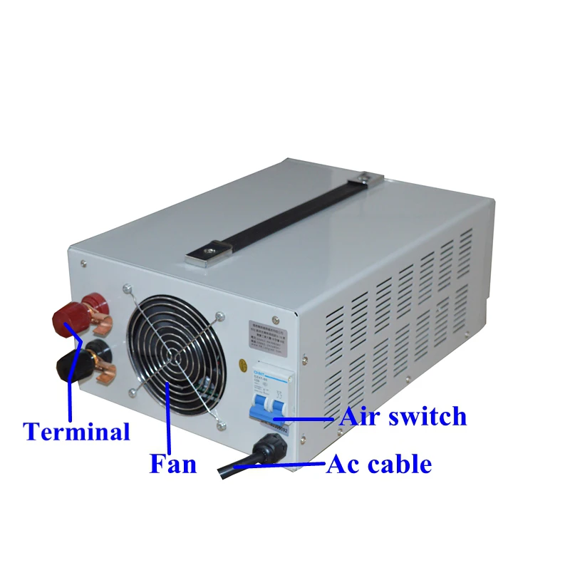 LW-5060KD с алюминиевой крышкой, 50В 60A источник питания постоянного тока Светодиодный дисплей 3000 Вт высокой мощности Цифровой Регулируемый малая лабораторная мельница точность тестирования