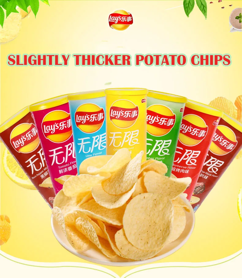 Canned Food Puffed Snacks Lays Potato Chips 40g Buy Potato Chips The