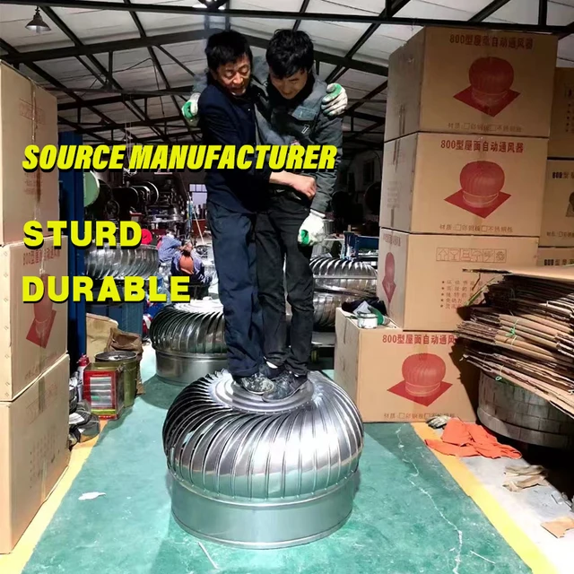 Manufacturer Custom Stainless Steel Roof Ventilator No Power Roof Exhaust No Power Hood