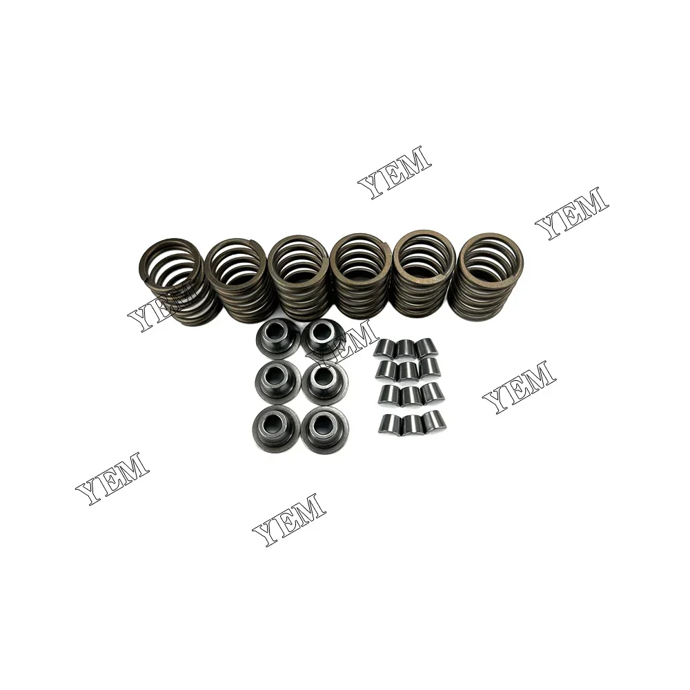 For Kubota D750 Valve Spring Kit Seat With Cotter ( Fit One Engine ) 2