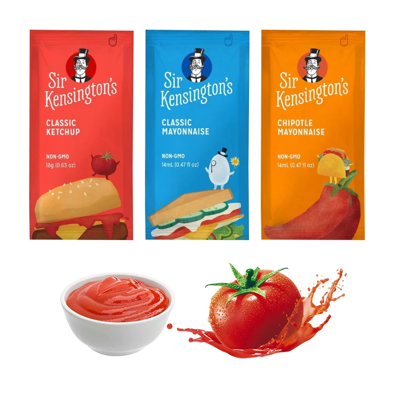 Multi Line Functional Soya Sauce Packing Machine Equipment Mustard Oil Sachet Filling Sealing Packaging Machine