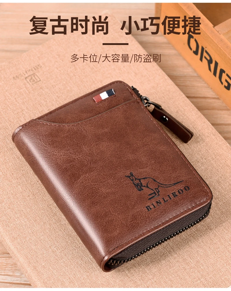 Heritage Soft Lambskin Leather Wallet with Money Clip | Dents