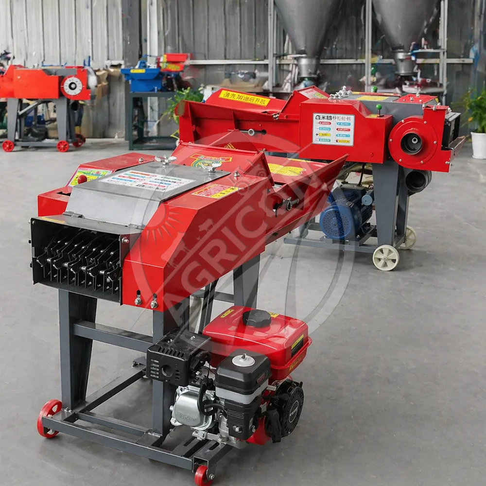 Electric Grass Chaff Cutter 0.5t/h