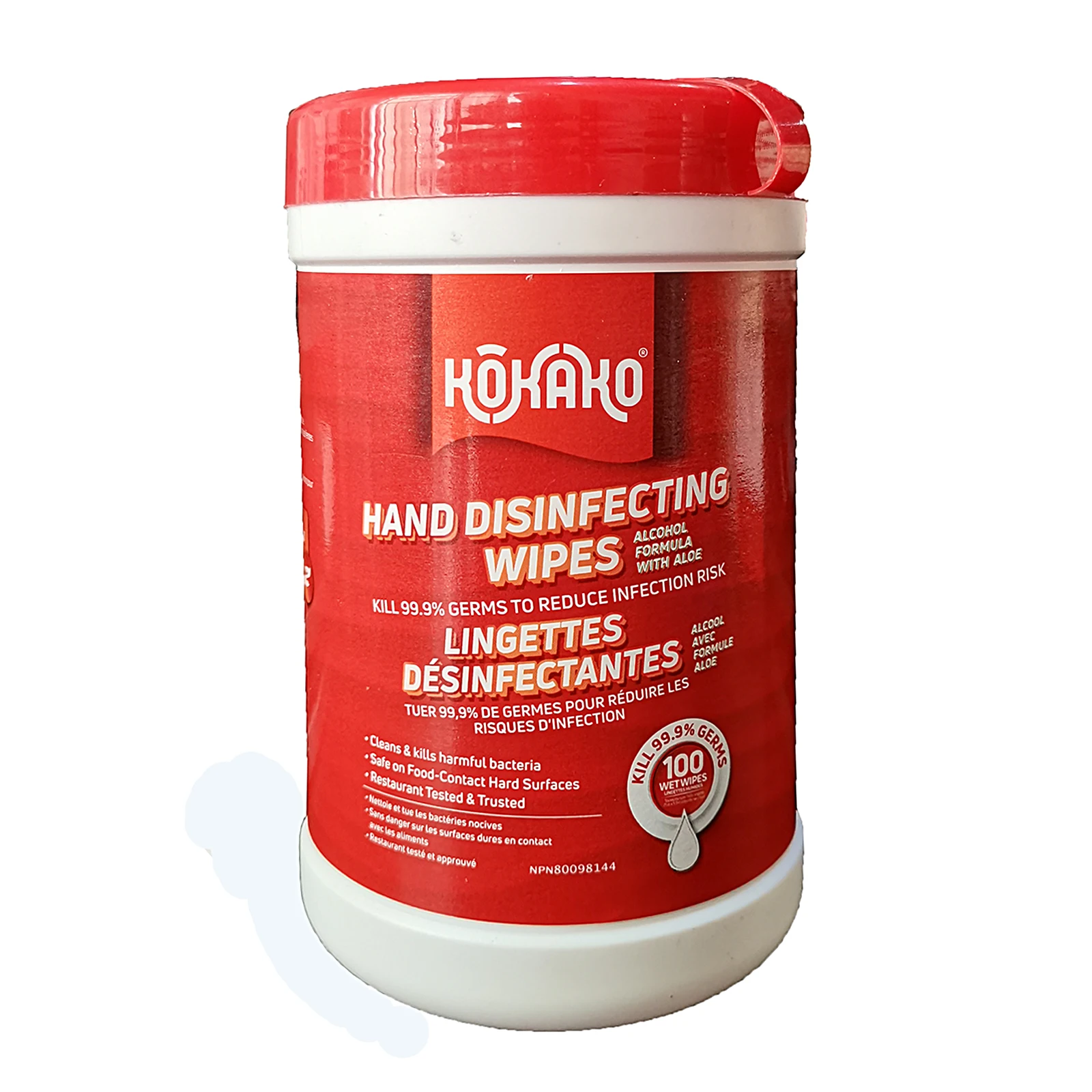 21 Year Factory 75% Alcohol Custom Pouch 100pcs Antibacterial Refreshing Wet Wipes Sanitizing Wet Wipes