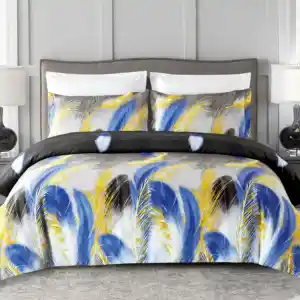 KOSMOS Bedding Printed Wholesale Microfiber Comforter Set