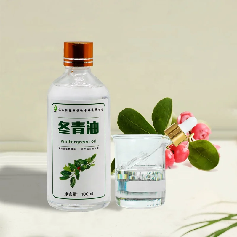 Shop 500ml 100% Pure Bulk Wintergreen Essential Oil Aromatherapy Diffuser Wintergreen Gaultheria Oil-Detailed Image 4