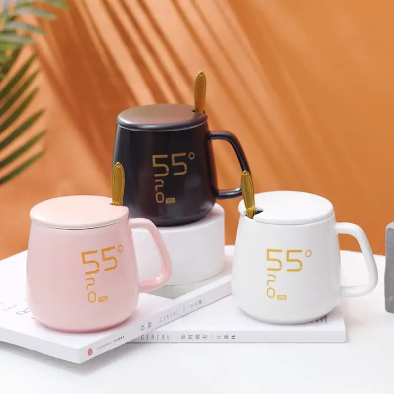 Buy Wholesale China Ceramic Mugs Thermostat Smart Self Heating Cup