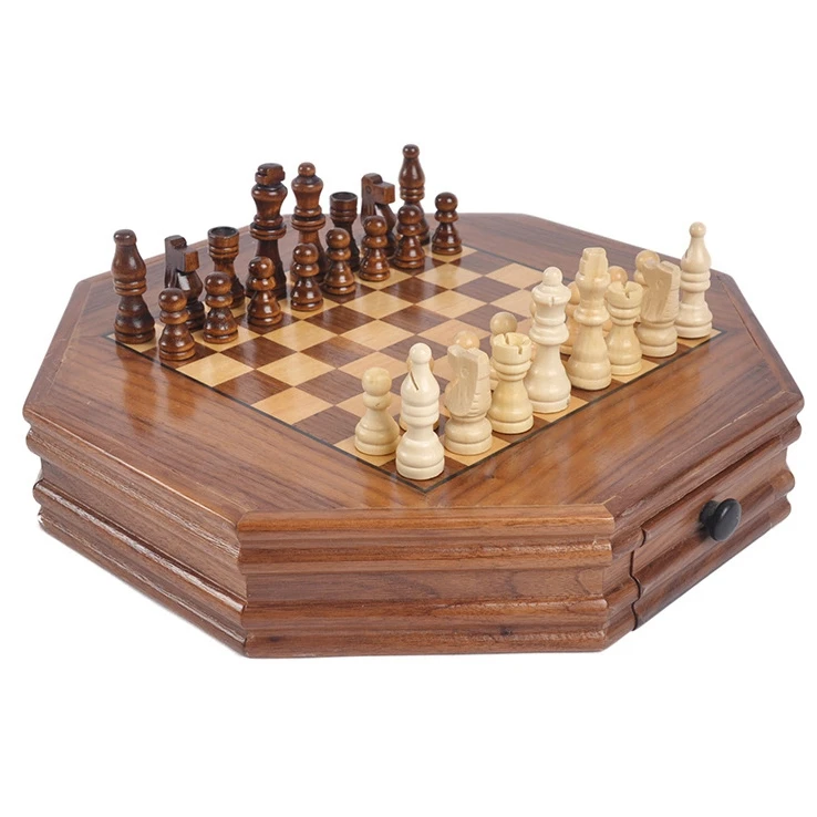 Wholesale Royal Luxury Chess Noble MDF Wooden Wholesale Customized