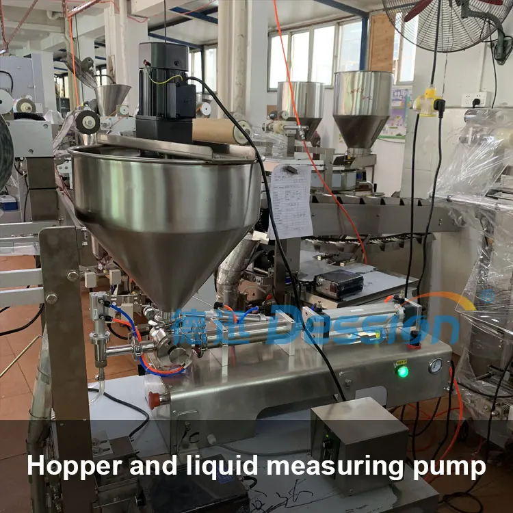 Automatic Soy Sauce Pouch Packing Machine Chill Sauce Tomato Sauce Sachet Packing Machine