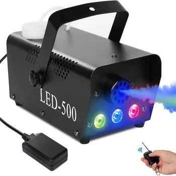 3pcs Remote Stage Light Control 500W RGB LED Smoke Machine Fog Machine