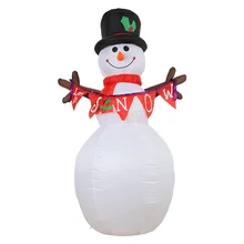 Nicro Giant 1.8M Christmas Inflatable Large Snowman Indoor Blow Up Yard Outdoor Decoration Decoracion Inflable De Navidad