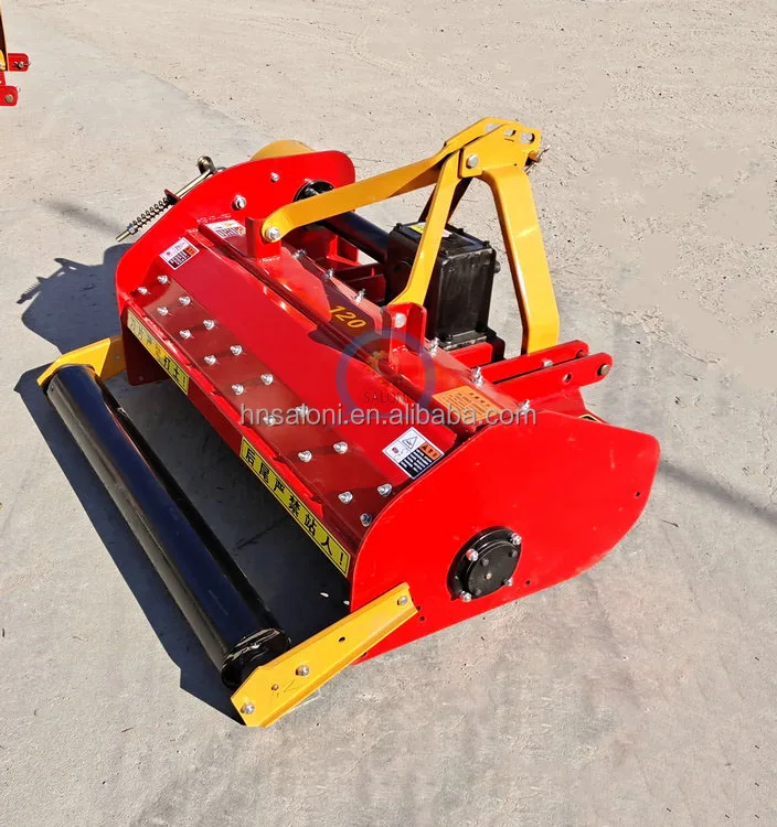 Tractor Excavator Rotary Flail Mower With Side Shaft /3point Flail