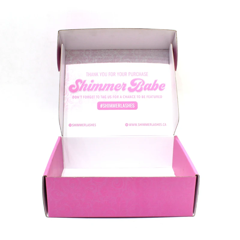 Custom Printing Gray Corrugated Cardboard Shipping Package Boxes Designed Colored Mailer Logo Customized Paper Boxes