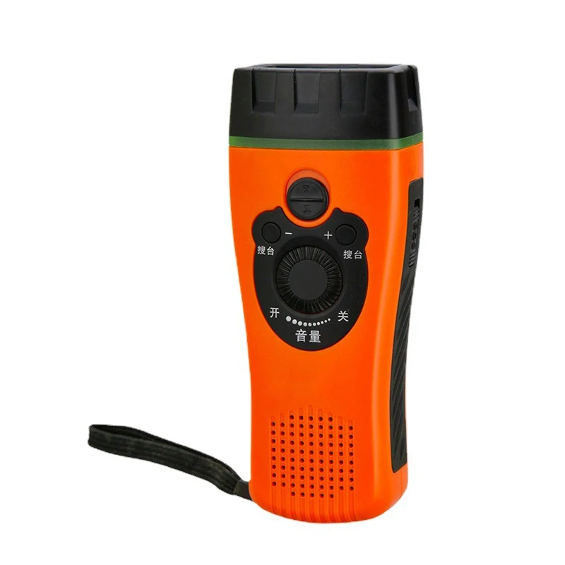 Emergency Tools Emergency Usage dynamo Hand Crank Flashlight Radio Kinetic Energy Conversion Radio With Flashlight