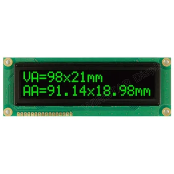 Hot Selling Winstar 1602 WEH001602H 3.67 Inch OLED Character Display Module with 5V Power Supply 16x2