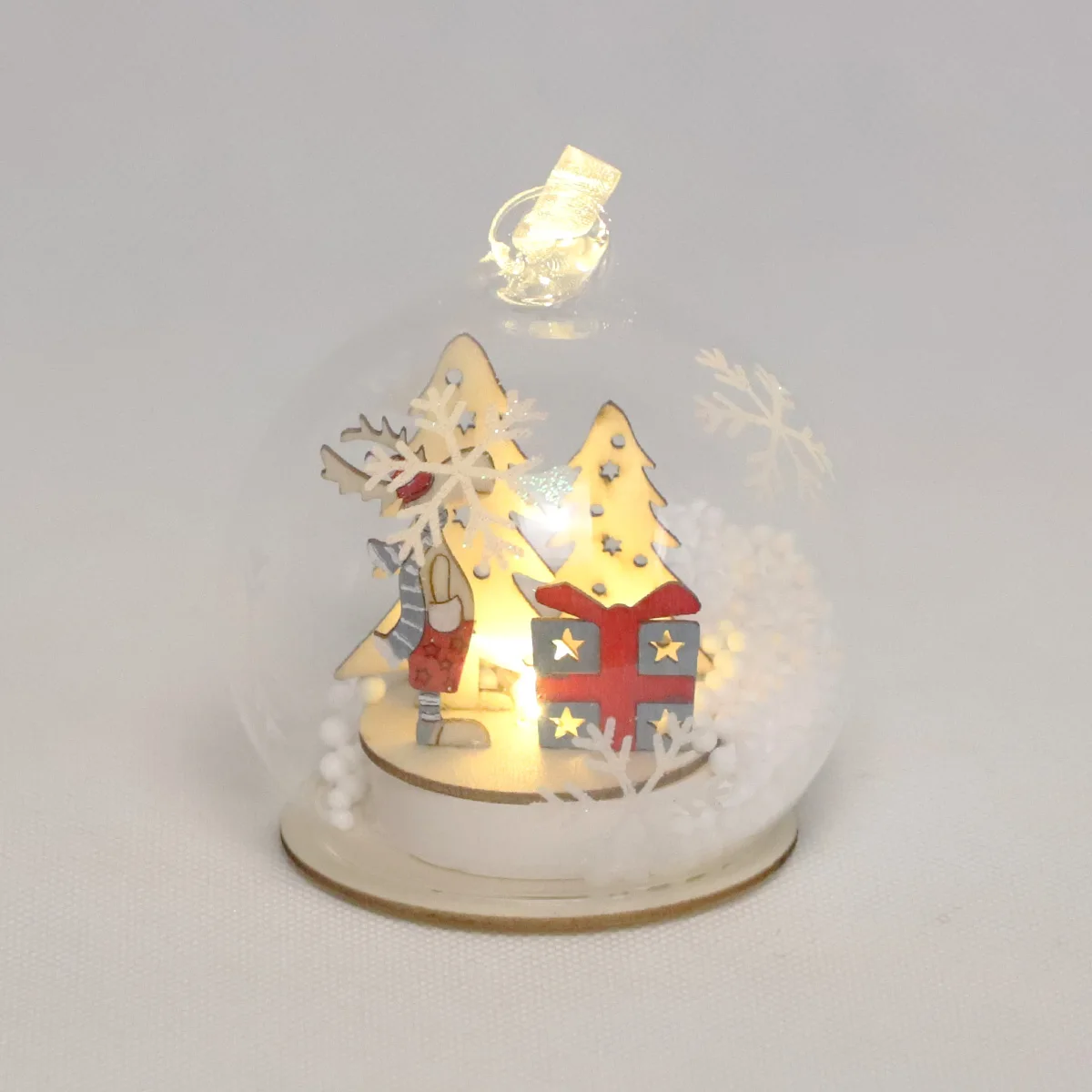 home decoration large christmas ornaments gifts for christmas bauble glass bauble glass clear