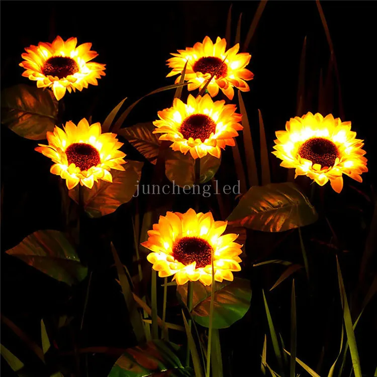 Solarlaterne Sonnenblume Sonnenblumen Solarlaterne Für Außen – Bunte LED, Wetterfest IP65, Hängend Oder Stehend – Zauberhafte Gartendeko Mit Blumen -Lichtmustern