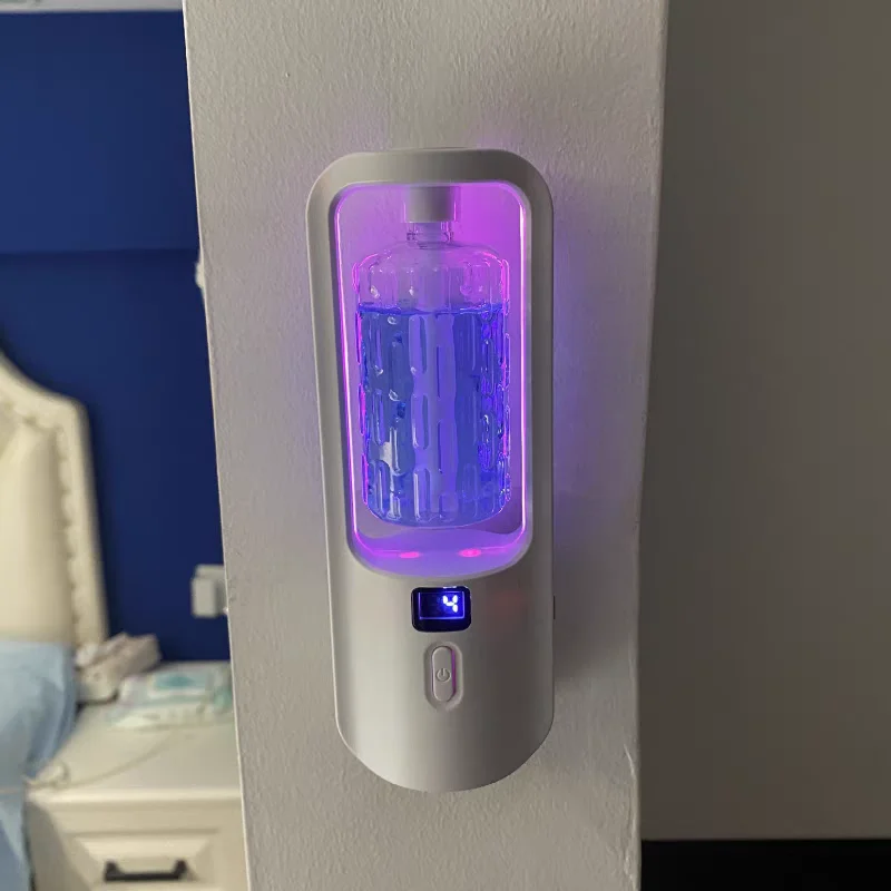 Professional Portable Mini Essential Oil Diffuser Home Hotel Bedroom Metal Machine Night Light Electric Power Source Fragrance