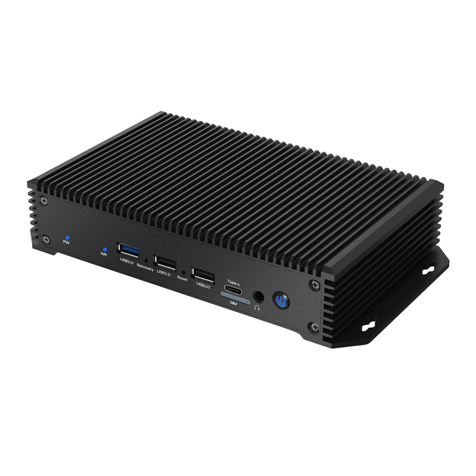 Industrial Edge Computing Box Dual Band Wifi 61000M Rockchip RK3576 DDR5 8GB RAM 128GB ROM 8K4K Linux Android 14 Ai Edge Box