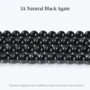 3A Natural Black Agate