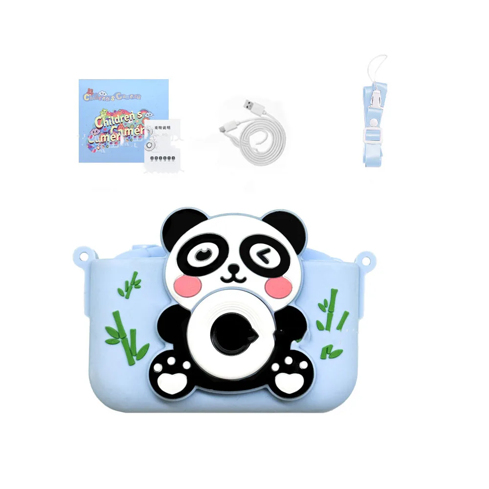 New Arrival Cartoon Kids Digital Camera Mini Fun Style HD Dual Lens Photography Toy Gift Children Daily Use