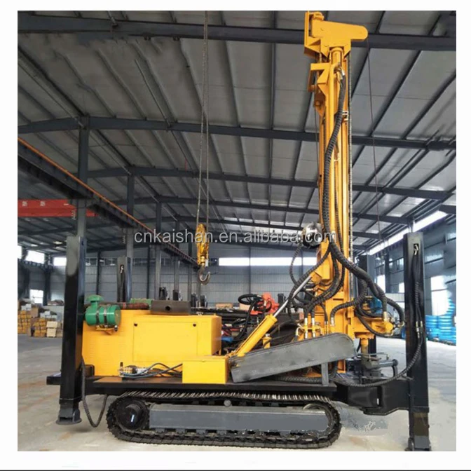 
 Factory Price Crawler water well drilling rig KW800 800meters borehole drilling machine with air c