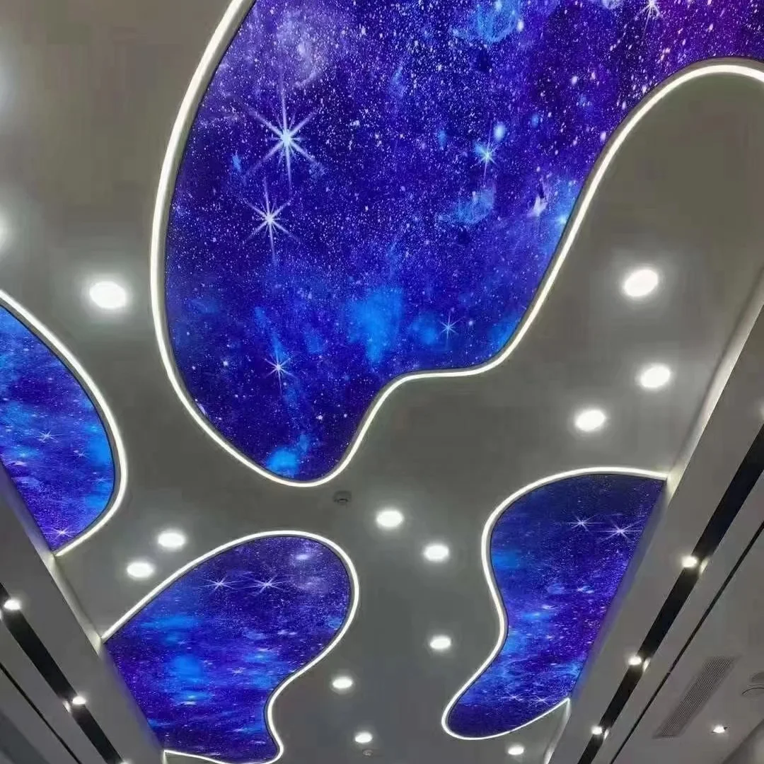 ZHIHAI Unique 3d Design Printed Film Bathroom False Ceiling Material, image size:1080x1080