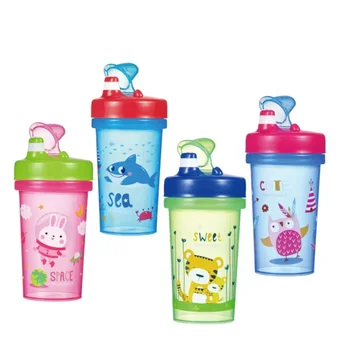 300ml Baby Training Cup Bpa Free Non-odor Food-grade Fast Flow Kids Baby Sippy Cup