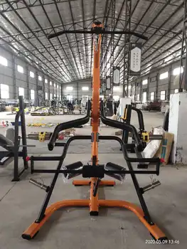 スクワットストレングスマシン付きフリーウェイトレバレッジジム商用