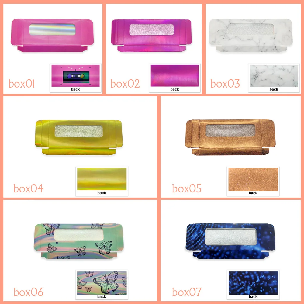 
Оптовая продажа, косметические принадлежности, один доллар, Индивидуальные Накладные ресницы, поставщик накладных ресниц, коробки на заказ 