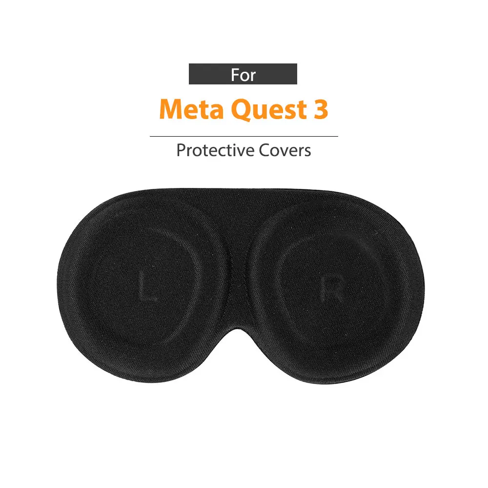 Honeycomb Shape Soft Eva Case Back Cover Black Precision Hole For Meta Quest 3 details