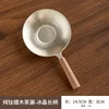 Pure Titanium Sandalwood Tea Infuser - Ice Crystal Long Handle