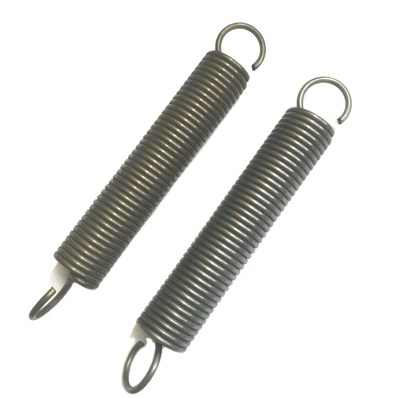 Galvanized Tension Spring Expanding Extending Spring Length 300mm Double Loop 