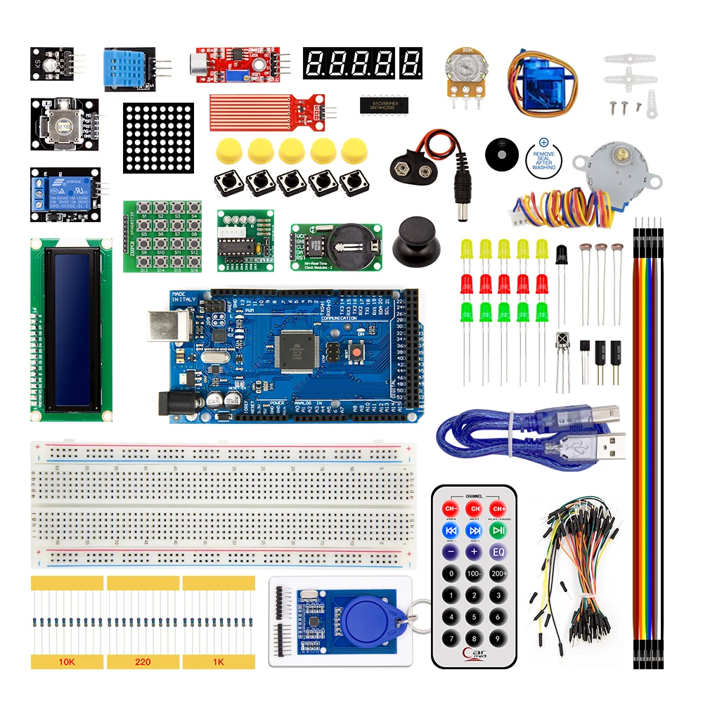 Kuongshun Starter Kit Learning For Arduino Sensor Kits For Mega 2560 ...