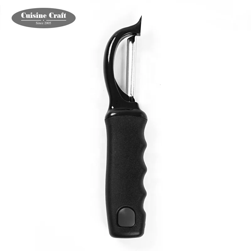 
 Кухонный прибор из нержавеющей стали, поворотное лезвие, Овощечистка с мягкой ручкой  