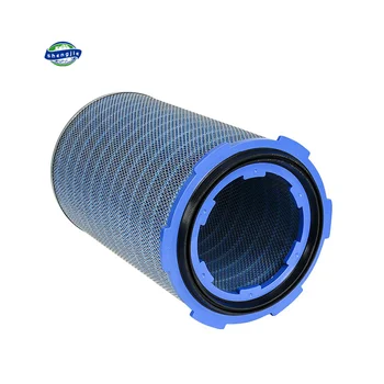 Flame Retardant Pleated Paper Air Compressor Filter Element Dust Filter Cartridge