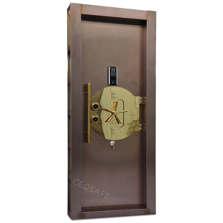 CEQSAFE Customize Stainless Steel Security Bank Steel Money Safe Metal Vault Door details