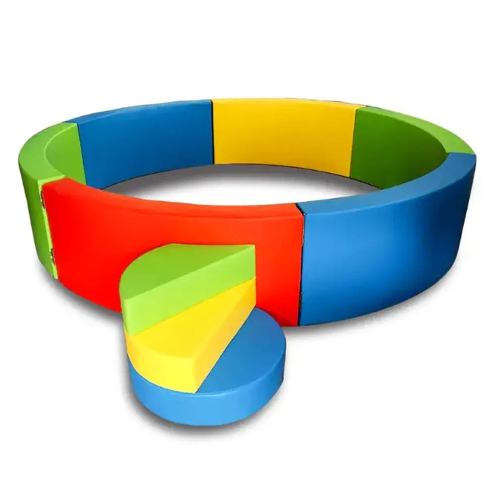 Indoor Playground Party Rental Equipment Colorful Ball Pool Soft Play